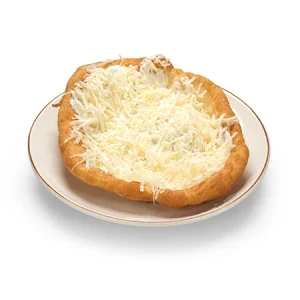 Langosh with cheese & sour cream