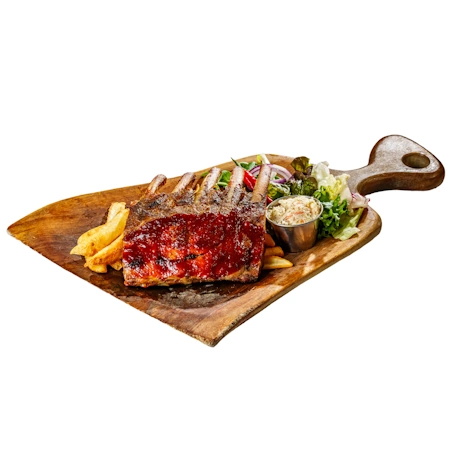 BBQ sertésoldalas BBQ sertésoldalas