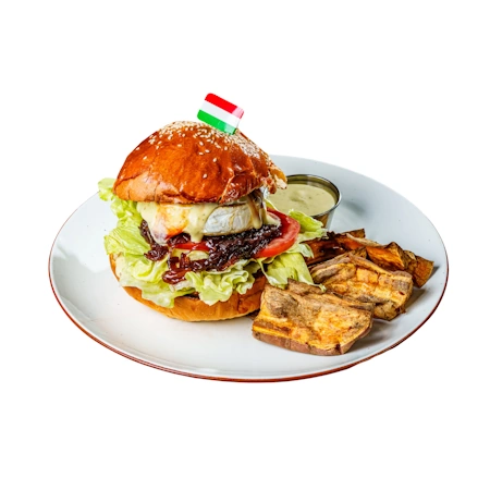 Vega camembertes hamburger Vega camembertes hamburger