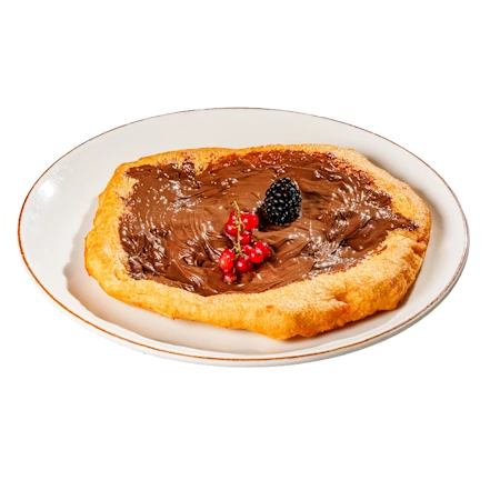 Nutellás lángos Nutellás lángos