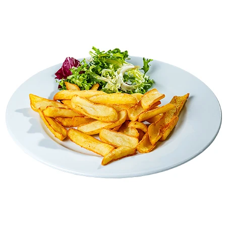 Steak burgonya